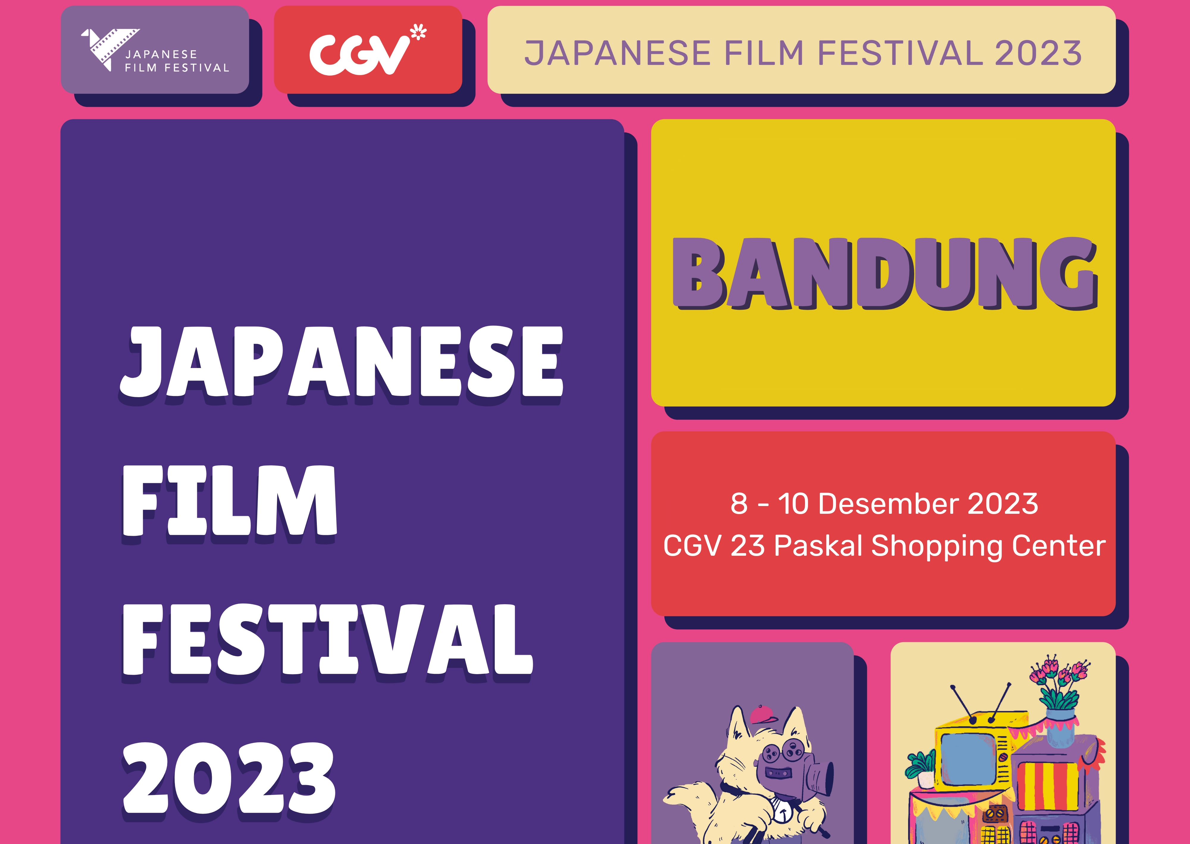 Japanese Film Festival Bandung 2023 What's New Indonesia